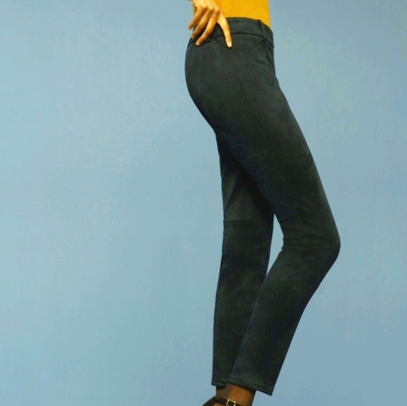 Aritzia Babaton Elliot Black Suede Pants - Picture 1 of 7